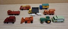 Nine (9) Vintage Matchbox Lesney Trucks and Other Vehicles