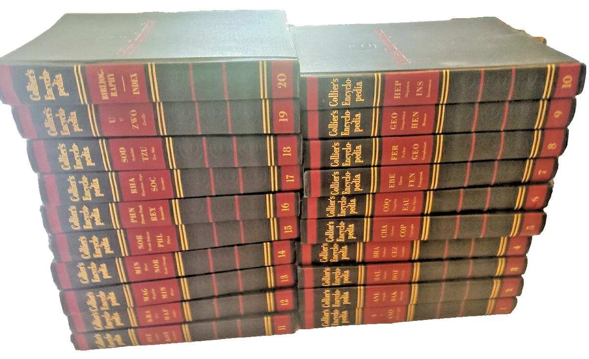 Collier's Encyclopedia 全20巻セット Collier's Encyclopedia (20 Volume Set) COMPLETE SET - Etsy