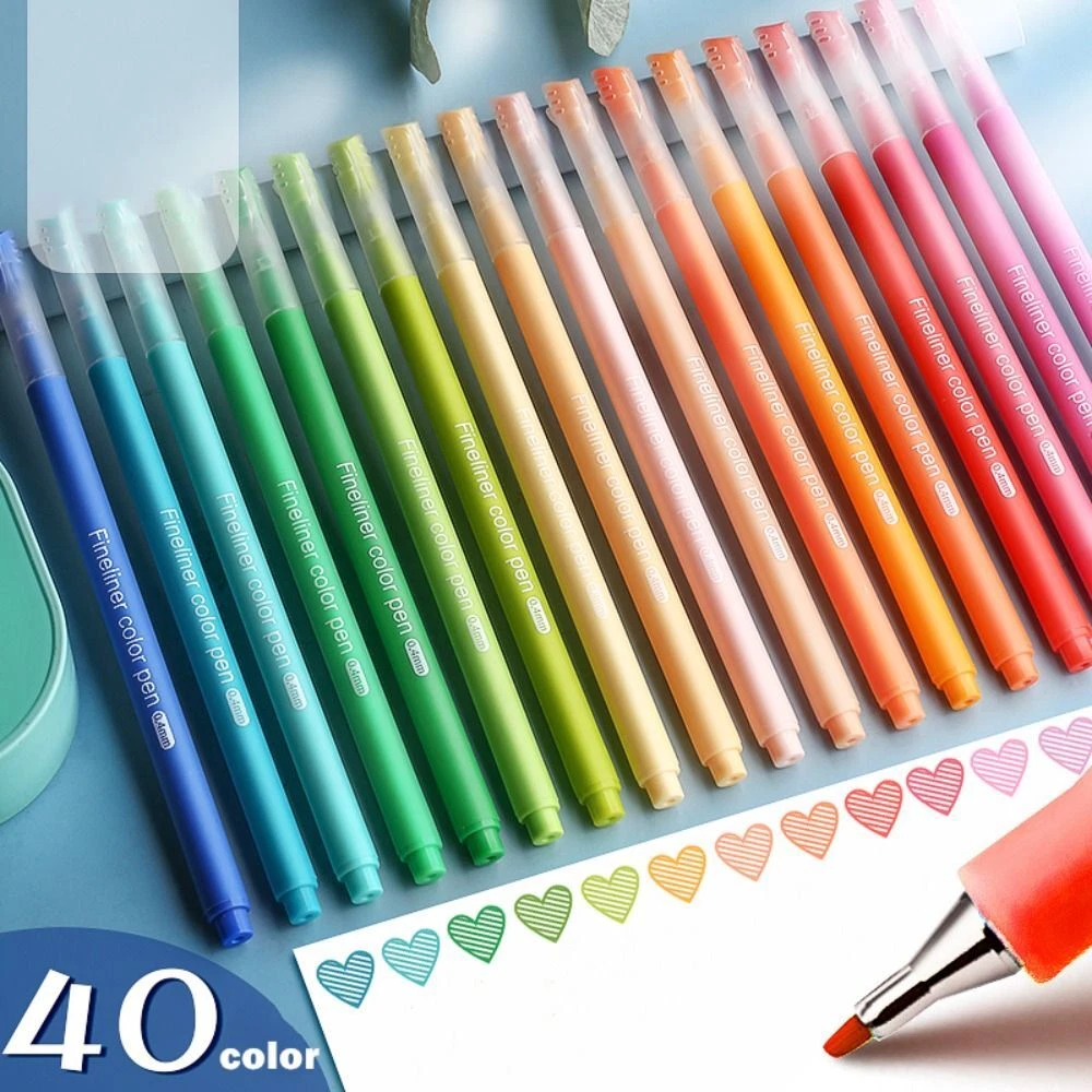 Tools Highlighter Pen Set Key Points Markers Color Pen Hand Account Color Pen