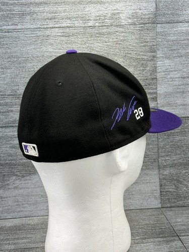 New Era Colorado Rockies 59Fifty Fitted Hat Cap MLB Official On Field 7 1/8 - Picture 5 of 21