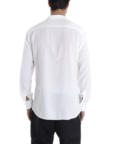 Camicia Uomo Sartoriale Con Colletto Manica Lunga Viscosa Morbida Vari Colori - Imagen 60 de 92
