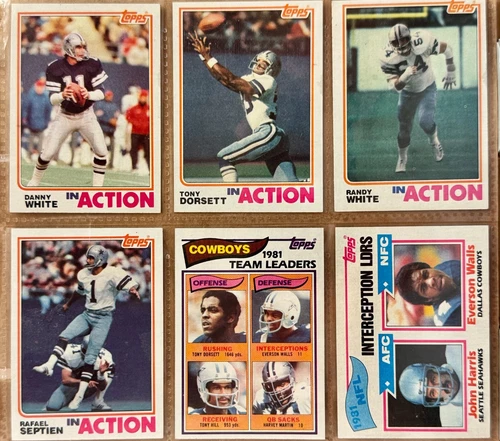 Dallas Cowboys (1970’s...82) Sheet of Greats - 17