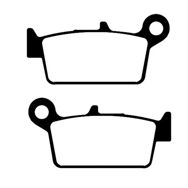 EBC Carbon TT REAR Disc Brake Pads (1 Set) Fits SUZUKI DRZ400 (2000 to 2024) - Image 4 of 4