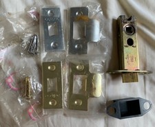 Nikiel Chrom lub mosiądz Odwracalny zatrzask rurowy 76mm 3" Backset 61mm Eclipse