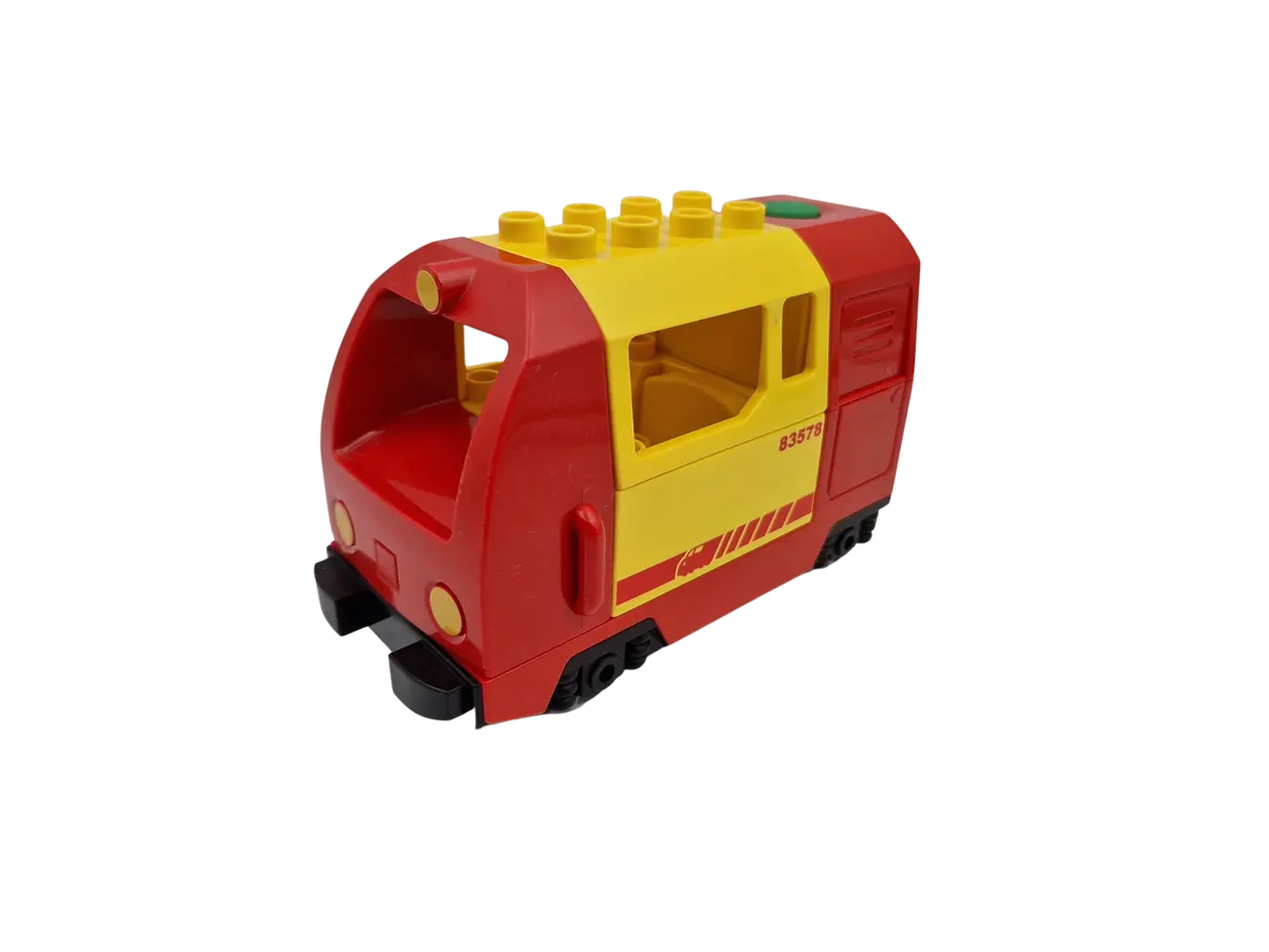 Forurenet ophobe salt Lego® Duplo TRAIN DELUXE Electric Locomotive Complete RED | eBay