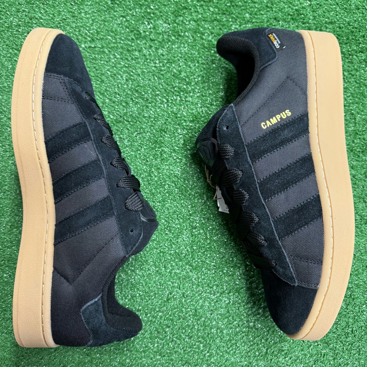 Adidas Originals Campus 00s Core Black Gum JH7607 Mens Casual Shoes Sz 10.5 NEW Adidas Campus 00s Cordura Black Carbon Mens Shoes JH7607 NEW  main image 3