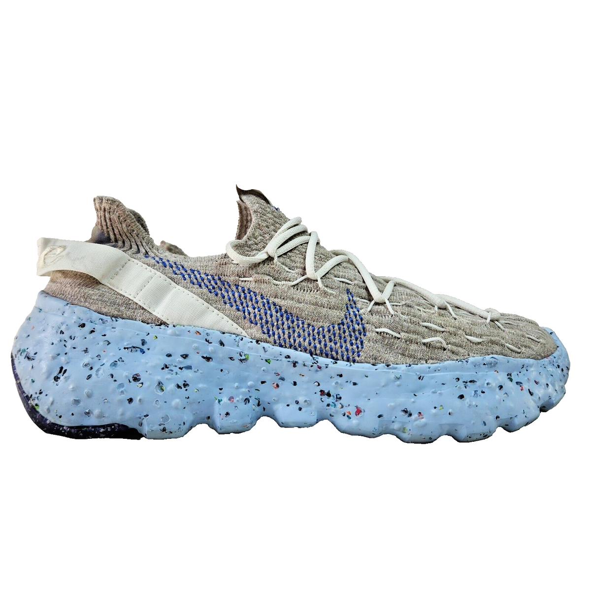 パーツ hippie NIKE Space Hippie 04 Sneakers Sz 11.5 Sail Astronomy Blue CZ6398