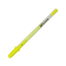 Sakura Gelly Roll Gel Pen Moonlight 6 Fine Fluorescent Yellow Office School Art