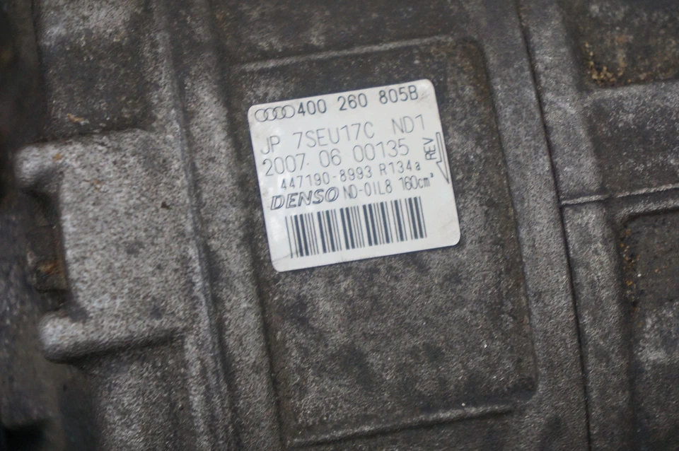 Compressor de ar condicionado CA OEM 400260805B Lamborghini Gallardo Spyder 2008 - Imagem 3 de 4