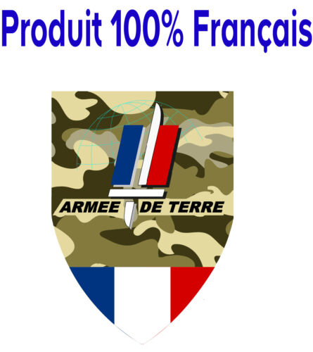 STICKERS Autocollant Armée de terre militaire patch, écusson pare-brise voiture  - Bild 1 von 3