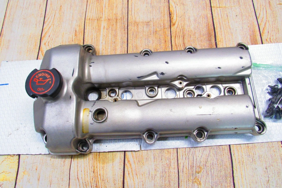 Jaguar S-Type 2000 2001 2002 3,0 L motor V6 tapa válvula lado conductor izquierdo usado Foto 2 de 4