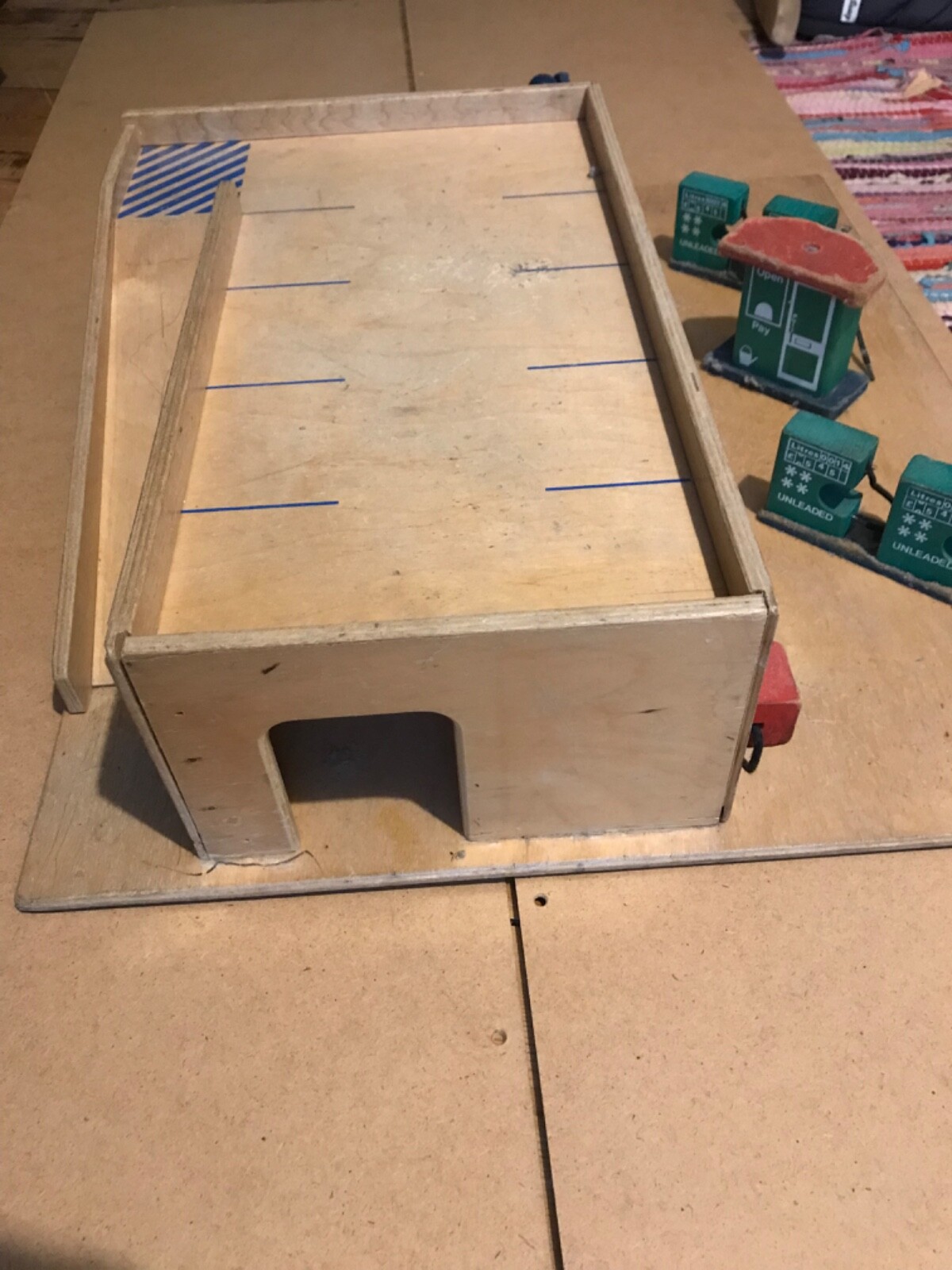 Vintage NES Arnold Wooden Garage eBay