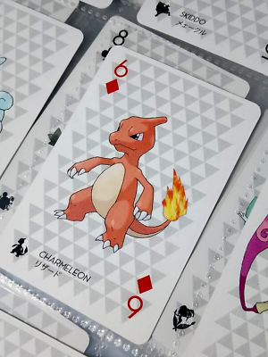 POKEMON POKER XY 2013 Playing Cards Set 54/54 Charizard Blastoise