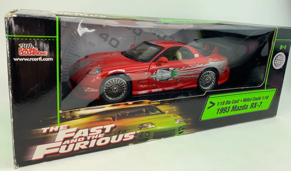VTG ERTL 2003 Racing Champions 1993 Veilside Mazda RX-7 diecast 1:18 scale READ - Image 2 of 4