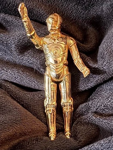 1983 Return of the Jedi C-3PO Model by MPC PLUS bonus C-3PO Toy! 2 for 1! - Picture 8 of 10