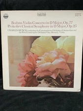 OSSY RENARDY violin - BRAHMS Concerto & PROKOFIEV - Munch - EVEREST SDBR 3314 LP