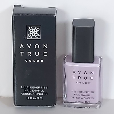 AVON True Color~Multi Benefit BB Nail Enamel~Lilac Love~0.4 fl oz~NIB