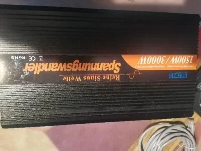 EDECOA 1500W-24V Inversor de Onda Sinusoidal Pura - Imagen 1 de 4