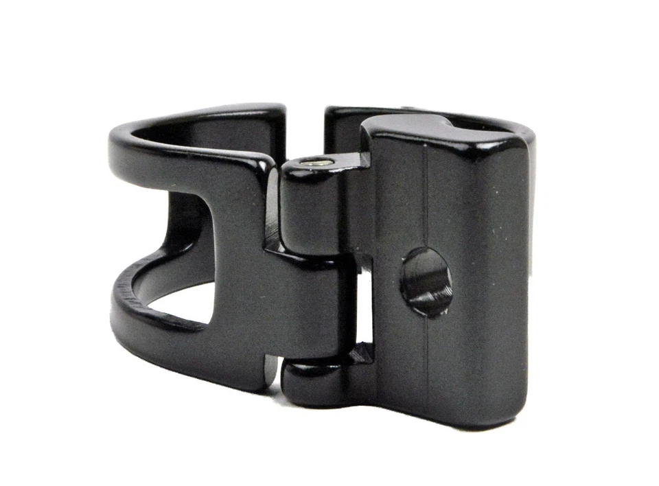 Abrazadera adaptadora de desviador delantero OMNI Racer Fit Dura Ace Ultegra 105: NEGRO 31,8 mm Foto 4 de 4