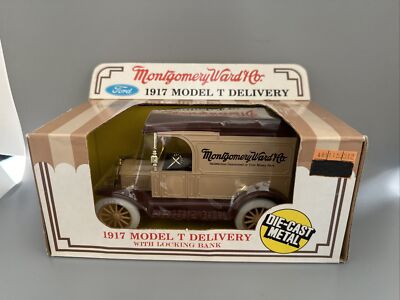 1:25 Scale 1917 Model T Delivery Montgomery ward Ford Bank