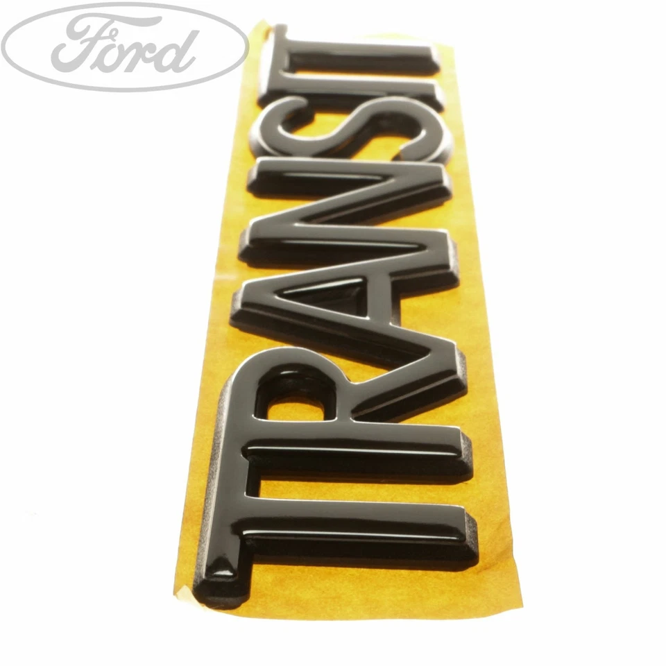 Genuine Ford Transit Rear Door Name Plate Badge Emblem 5134996 - Image 2 of 4