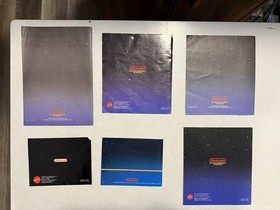 Nintendo Entertainment System Manual Lot incl Zapper, Controller & Power Pad NES