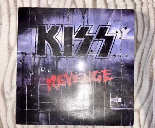 Kiss - Revenge UK 1992 Vinyl LP Mercury Records 848037-1