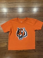 NFL Cincinnati Bengals Youth Orange Short Sleeve T-Shirt Size 3T