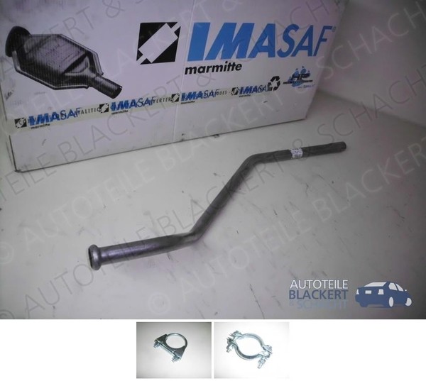 Imasaf Auspuff Mittelrohr + Anbauteile für Hyundai I10 (Pa) 1.1 2007-2013-image