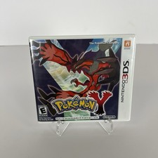 Pokemon Y (Nintendo 3DS, 2013) Complete CIB Inserts