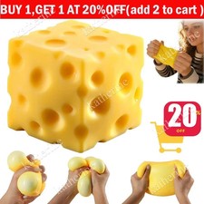Extra Large Squishy Cheese Block, Stress Relief Squeeze Toy Gifts ,Cyber Deal