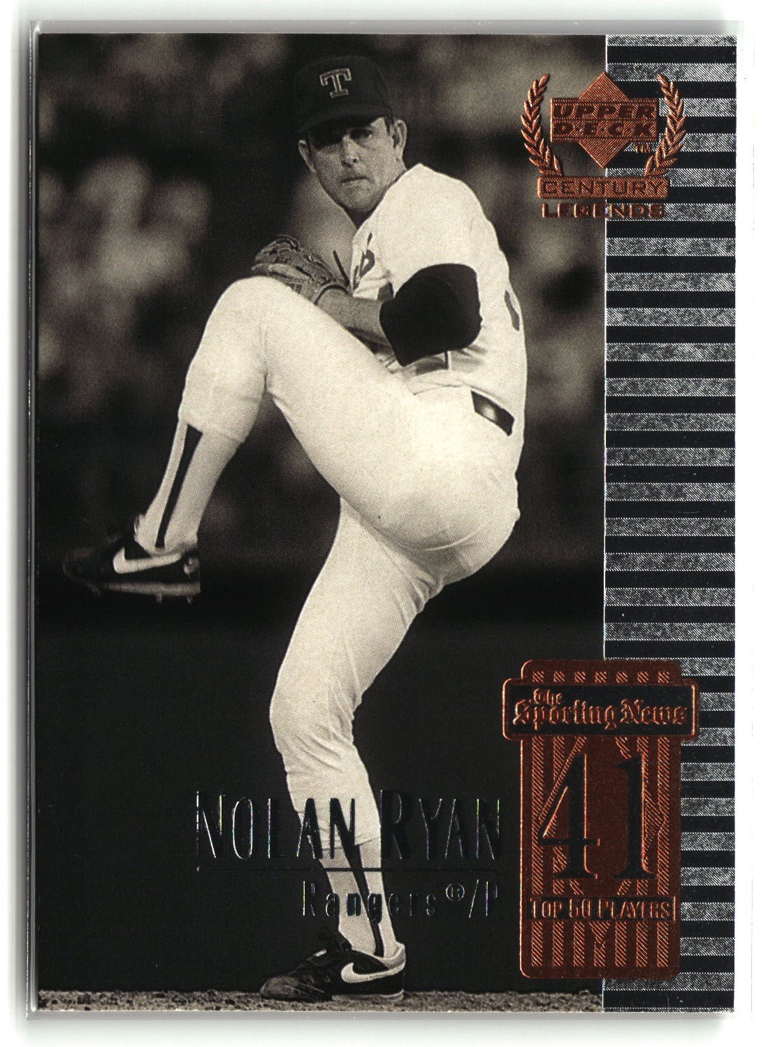 Nolan Ryan 1999 Upper Deck Century Legends #41