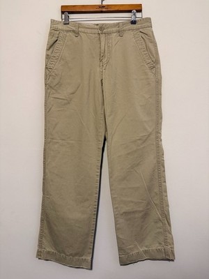   BKE Buckle Pants 33R Mens 33x32 Tan Casuals Straight Chino