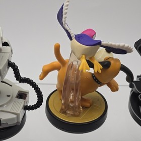 Amiibo Lot x4 - Rob, Mr. Game and Watch, Duck Hunt, Little Mac