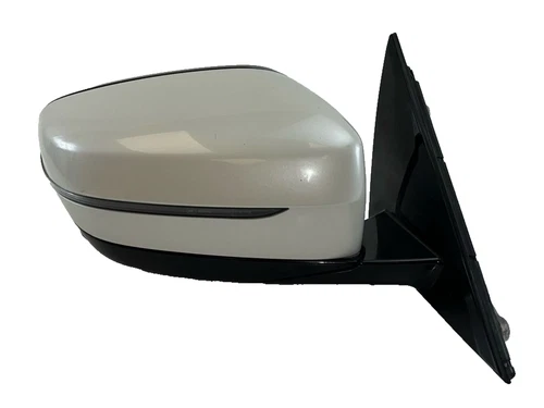 2017-2020 BMW 540i OEM G30 G31 530i 530e 550i White Right Passenger Door Mirror