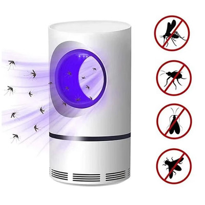 ELEKTRISCHER USB INSEKTEN MÜCKENVERNICHTER WANZEN ZAPPER FLIEGEN-SCHÄDLINGSFÄNGER FALLE LED LAMPEN