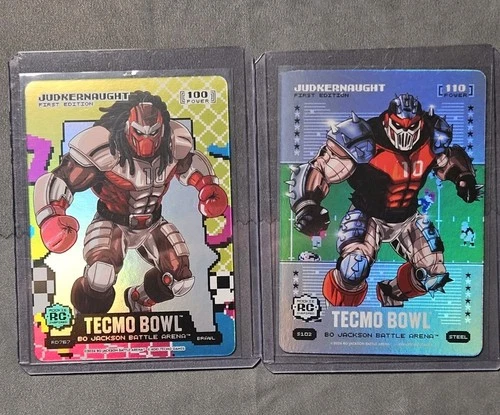 Judkernaught 100 Power Bo Jackson Battle Arena Tecmo Bowl Brawl RD767 Rad 80’s