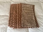 Set of Five Handmade Placemats with Matching Napkins - Coffee Motif — photo 1
