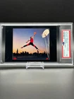 MICHAEL JORDAN 1994 Upper Deck NIKE POSTER CARDS JORDAN JUMPMAN 1984 NM PSA 7