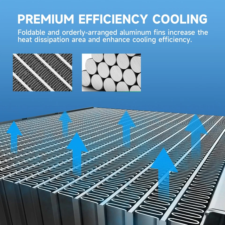 1116 Aluminium Radiator for 1989 1990 1991 Chevrolet Sprint 1992-1994 Geo Metro Foto 4 de 4