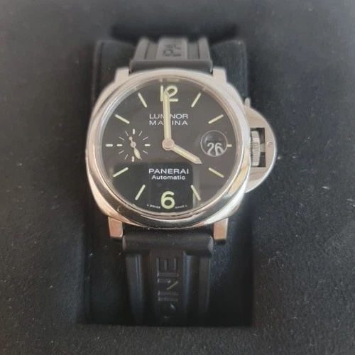 OROLOGIO AUTOMATICO PANERAI LUMINOR MARINA PAM 01048 ~ SET SCATOLA E DOCUMENTI