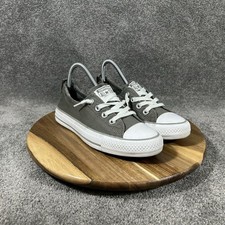 Converse Chuck Taylor All Star Shoreline 550195F Women  s Size 7 Gray Shoes Used