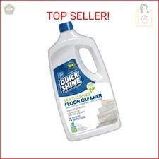Quick Shine Multi Surface Floor Cleaner 64oz, Ready to Use-Streak Free-No Rinse,