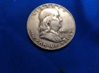 1951 Franklin Half Dollar (black/green)