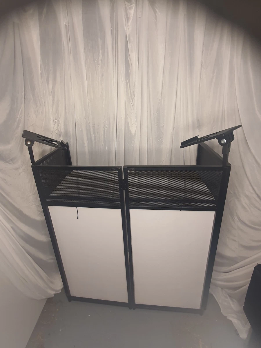 Soporte para portátil DJ montaje rápido, se adapta a Equinox, Gorilla, Vonix + la mayoría de las cabinas plegables