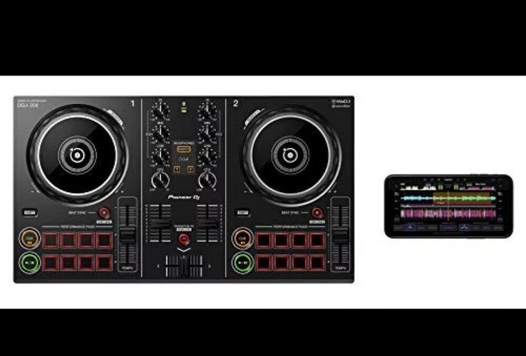 2024年製　DDJ-200 Pioneer DJ DDJ-200 2-channel Smart DJ Controller For WeDJ