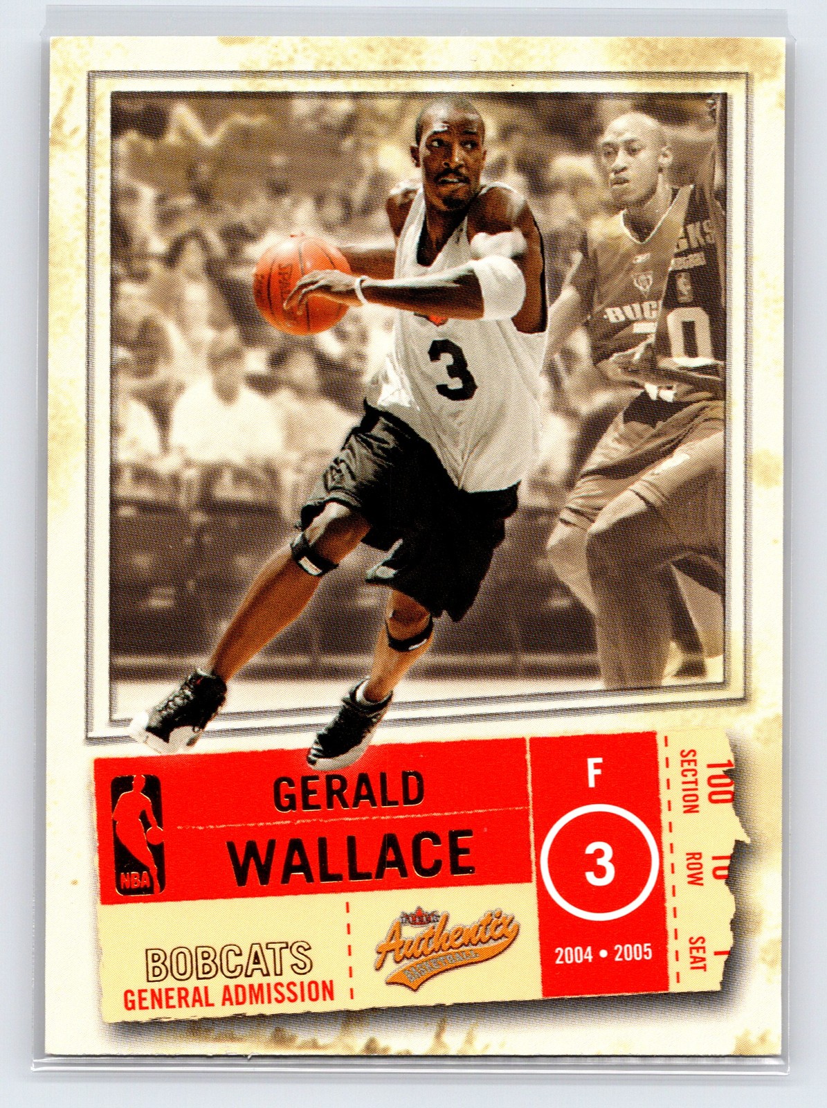 2004-05 Fleer Authentix #69 Gerald Wallace #/100