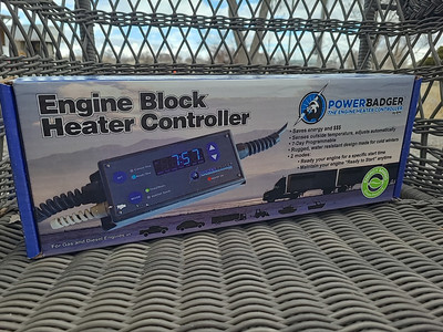 Bostic Motors Power Badger Engine Block Heater Controller 1800US Gas Diesel NEW