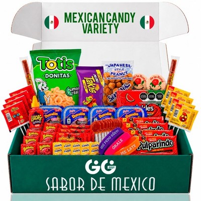 Gigi delight Mexican Candy Variety Pack with Duvalin, Salsaghetti and Much Mo...