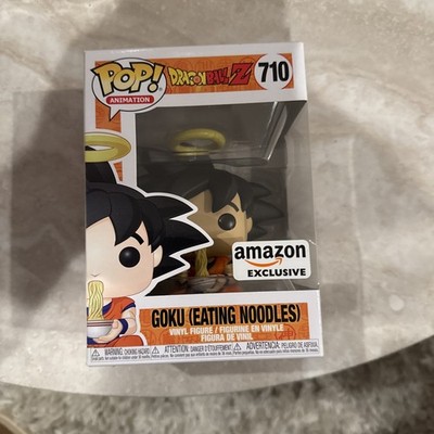 Funko Pop! Vinyl: Dragon Ball - Goku (Eating Noodles) - Amazon (Exclusive) #710